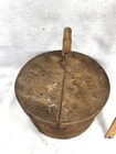 Antique Pantry Box With Handle 11 5 X 6 5 High Natural Finish Original 1800s