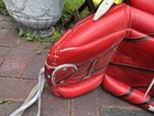 35    Red Koho 580 Goalie Pads