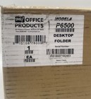 Martin Yale P6500 Desktop Paper Folding Unit New Has Factory Packaging