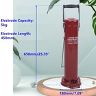 Electrode Welding Rod Oven Portable Hot Box Drying Cylinder 5kg 180     15    110v