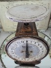 Wow The Patina  Antique Hanson Scale Kitchen Scale 25  Farmhouse Works   