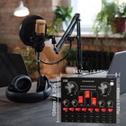 Recording Microphone Podcast Bundle Professional Home Studio Condenser Mic Kit