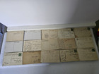 Postcard Lot Of 25 Vintage Antique Greetings Birthday Postcards Flowers Birds