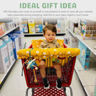 Baby Shopping Cart Seat Cover High Chair Pad Water Resistant Padded Travel