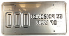 Nevada 1980s Ex Prisoner Of War Sample License Plate 000 The Silver State Decor