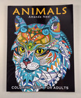 Lot Of 5 Adult Coloring Books Animals Cats Dogs Patterns - Brand New