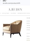 Pair  12k A Rudin  615 French Art Deco Jean Michel Frank Style Club Chairs As Is