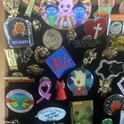  1 Mixed Lot Vintage Enamel Lapel Pins Assorted Awareness Usa Sports Travel