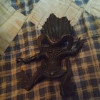 Antique Chinese   Tibetan Sino Tibetan Bronze Buddhist Deity God Yama Dharmaraja
