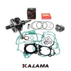 For Crf250r Engine Rebuild Crankshaft Cylinder Piston Gasket Kit 04 07