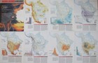 National Geographic July 1998 Map Natural Hazards Of North America Disaster  Fs