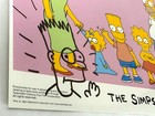 1995 Matt Groening Original Sketch autograph Simpsons  family Photo  Card 8 x10 