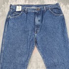 Vintage New Wrangler Jeans Mens 38 x32 Blue Irregular Easy Fit American Hero