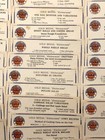 Cooking Recipe Cards Gold Medal Flour Lot Double Sided Antique Original 1900s