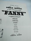 Vtg Fanny Playbill   Play Book Majestic Theatre  Florence Henderson 1955