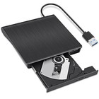 Slim External Usb 3 0 Type-c Dvd cd  rw Writer Drive Burner Reader Player Laptop