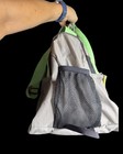 Adidas Squad Ii Duffel Gym Bag Grey   Black   Mint Green