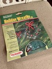 The Beadery Craft Holiday Wreaths Ornament Kit Makes 12 Vintage Christmas 1981