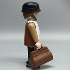 Playmobil Victorian Gentleman Male Adult Figure Vest Bowler Hat Mansion Vtg Rare
