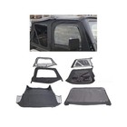 Jeep Wrangler Tj Soft Top 1997 2006  Kojem 2 Door  Black Vinyl With Windows