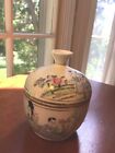 Antique 19th C Chinese Famille Rose Porcelain Covered Jar