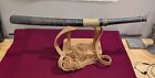 Antique Burmese Dha Sword Kachin Chingpaw W scabbard