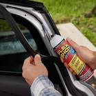 Flex Shot Rubber Silicone Sealant Caulk  Black  8oz  1 Pack