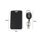 Id Card Holder Retractable Badge Reel Vertical Case Heavy Duty With Belt Clip Us