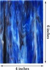 12 Sheets Variety Stained Glass Sheets Pack  4 X 6 Inch Mosaic Glass Tiles For C