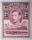 Travelstamps  1938 Basutoland Stamps Sg 21- 2d Kgvi   Crocodile Mint Mogh