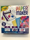 Crayola Paper Maker  Paper Making Diy Craft Kit  Gift For Kids 20 Sheets New