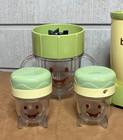 Baby Bullet Food Blender Processor System Bb-101   16 Pc Lot   Tested Works