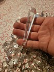 Vintage Glass Crystal Faceted Chandelier Lamp Crystals Prisms Repair 1-200pc A3