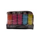 Bic Classic Cigarette Lighters Disposable Full Size  Assorted Colors Pack Of 50 