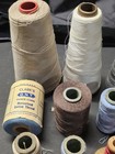 Vntg Thread Spools Sewing Mixed Colors Sizes Brands  Lot Of 39 Used new 2lb 11oz
