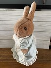 Vintage Eden Toys Beatrix Potter Mrs  Rabbit Brown Bunny Stuffed Plush 12 