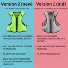 Khroom Inflatable Snorkel Vest Adults And Teenagers   59in-82in   88 Lbs-242 Lbs