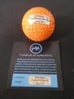 President Barack Obama Orange Signed Autographed Golf Ball 44th President W coa