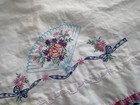 Set Of 2 Vintage Hand Embroidered Crocheted Pillowcases 