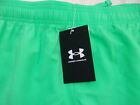 Nwt Under Armour Boys Shorts  Youth M  L  Xl  Pockets  Light Green  8 In  Ins 