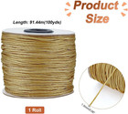 Ph Pandahall 1 5mm Nylon String 100 Yards Wind Chime Cord Replacement Braided Li
