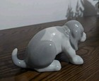 Vintage Porcelain Puppy Figurine