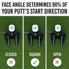 Puttout Devil Ball Face Angle Trainer - Perfect Your Putting