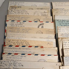 Wwii Archive To Marion Wait 60  Letters V   mail Photos Pfc Kia Purple Heart
