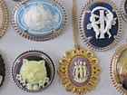 20 Wear Cameo Jewelry Lot Vtg   Modern Brooches Necklaces Earrings Rings Locket
