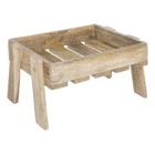 Hubert   Tall 1 2 Size Mango Wood Riser - 14 1 4 l X 10 9 10 w X 6 1 2 h