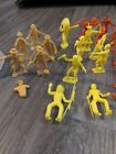 Vintage 1960s Marx Fort Apache Play Set With Box Incomplete Toy Figures