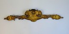 Antique French Ormolu Brass Plated Furniture Pediment mount Hardware Decoration