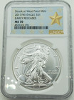 2017 w  American Silver Eagle Early Releases Ngc Ms70