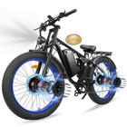 Electric Bike For Adults 3000w Motor 52v 25ah 39 Mph 26  Rubber Fat Tire 5 Modes